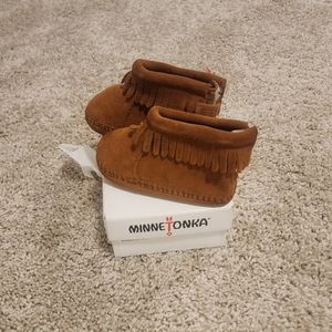 Adorable infant moccasins